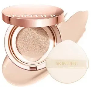 Skintific Full Coverage Cushion Foundation #02 Ivory