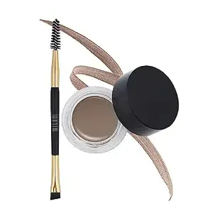 Milani Stay Put Brow Color - Long Lasting Eyebrow Color - Medium Brown