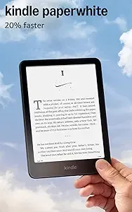 Amazon Kindle Paperwhite 16gb (2024 Model) – 7" Glare-Free Display And Weeks Of Battery Life – Black