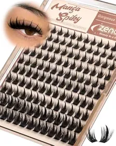 Wispy Lash Clusters With Spikes Manga Eyelash Clusters Spiky Cluster Eyelash Extensions Fluffy Fairy Individual Lashes 10-16mm Diy Salon-Like Lash Extensions At Home By Zenotti