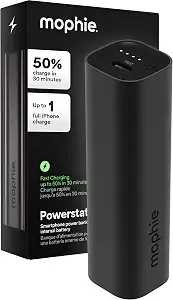 Mophie Powerstation Fast 5,000mah Power Bank - Portable - 20w, Single-Device