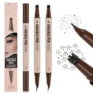 2pcs Precise 15°Tip 2-In-1 Dual-Ended Freckle Pen & Freckle Stamp (03#+03#)