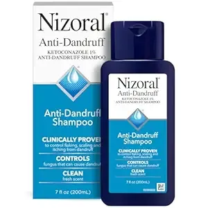 Nizoral Anti-Dandruff Shampoo With 1% Ketoconazole, Fresh Scent, 7 Fl Oz