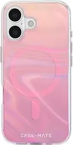 Case-Mate Soap Bubble Iphone 17 Case - Peach Iridescent