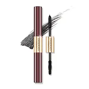 Charmacy Power Lash Mascara With Fibres - 5x Volume & False Lash Effect, Dual-Side Wand For Lengthening & Volumizing, Long-Lasting 8h Wear, Lightweight & Easy Removal