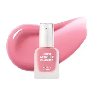 House Of Hur Moist Ampoule Blusher With 50% Moisture Essence - Hydrating & Long-Lasting Blush - 0.68fl.Oz (9 Shades) (Cherry Blossom)