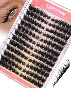 Fox Eye Lash Clusters Volume Cluster Eyelash Extensions Wispy Lashes Clusters Cat Eye Eyelash Clusters 10-18mm Spikes Individual Lashes Spiky Lc Curl Lash Extensions Diy At Home By Eefofnn