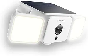 Reolink Solar Floodlight Security Cameras Wireless Outdoor, Up To 1000lm