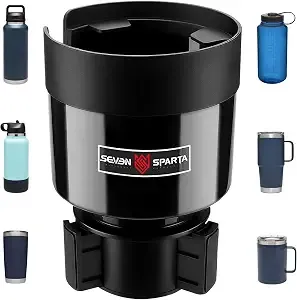 Seven Sparta Car Cup Holder Expander For 32-40oz Large Bottles & Tumblers