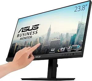 Asus be24ecsbt 24 Inch 1080p Touchscreen Computer Monitor, Webcam, Usb-C