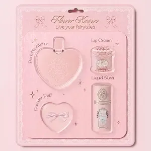 Flower Knows Strawberry Kiss Delight 4-Piece Pink Collectible Gift Set