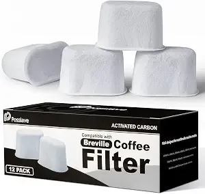 Possiave 12-Pack Water Filters Compatible With Breville bwf100 Machines