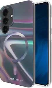 Case-Mate Soap Bubble Samsung Galaxy s25 Case - Magnetic Case - Iridescent