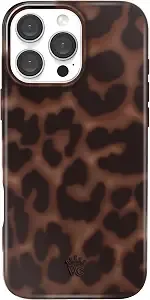 Velvet Caviar For Iphone 16 Pro Max Case - Compatible With Magsafe [16ft Drop Tested] - It Girl Brown Leopard