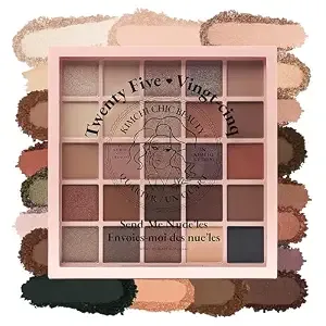Kimchi Chic Beauty Twenty Five Shadow Palette, 25 Matte & Shimmer Shades