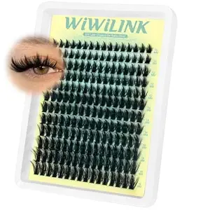 Lash Clusters 100d Spiky Eyelash Clusters 10-18mm Manga Cluster Lashes Extension Fluffy D Curl Individual Lashes Diy Eyelash Extensions At Home(Rrdh-Spiky)