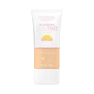 Covergirl Clean Fresh Blurring Skin Tint With Spf 30, 420 Light/Medium Neutral, Liquid Foundation, Soft Matte Finish, Smooths, Brightens, Blurs Pores, Mineral Sunscreen, Vegan Formula