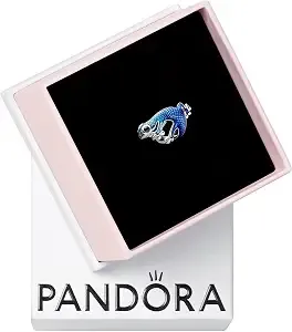Pandora Metallic Blue Gecko Charm