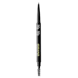 Arches And Halos 2 In 1 Defining Eyebrow Pencil And Powder - Brow Powder With Spoolie Brush - Shape And Fill For Natural Look - Dark Brown - 0.017 Oz