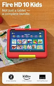 Amazon Fire Hd 10 Kids Tablet (Newest Model) Ages 3-7 - Bright 10.1" Hd Screen With Included Ad-Free And Exclusive Content, Robust Parental Controls, 13-Hr Battery, 32 Gb, Disney Mickey Mouse
