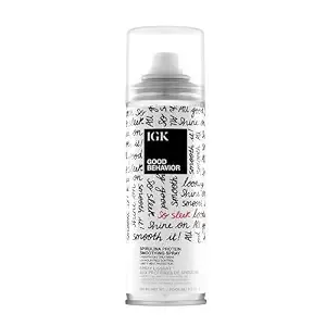 Igk Good Behavior Spirulina Protein Smoothing Spray, Heat Protectant, 5.6oz