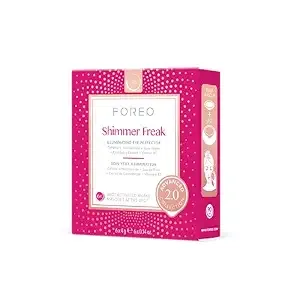 Foreo Shimmer Freak 2.0 Ufo Activated Eye Mask - Niacinamide, 6pcs