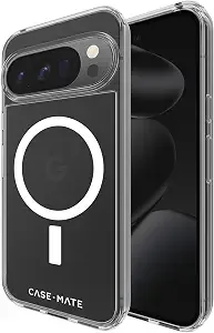 Case-Mate Tough Google Pixel 10 Pro/Pixel 10 Case -Rugged Phone Case -Clear