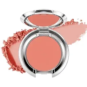 Peach Pink Blush For Cheeks, Powder Blush Palette For Older Women Makeup