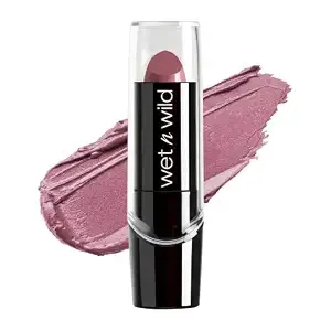 Wet N Wild Silk Finish Lipstick, Hydrating Rich Buildable Lip Color, Formulated With Vitamins A,E, & Macadamia For Ultimate Hydration, Cruelty-Free & Vegan - Secret Muse