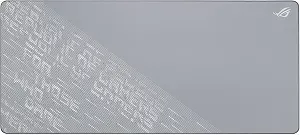 Asus Rog Scabbard Ii Arctic Gray Xxl Gaming Mouse Pad – 35.4” X 15.7” (Extended/Xxl Size), Soft Cloth Surface, Water/Oil/Dust-Resistant, Anti-Fray Edges, Non-Slip Base - Gray