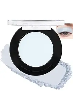 Light Blue Eyeshadow Palette, Single Matte Natural Brightener Eye Shadow