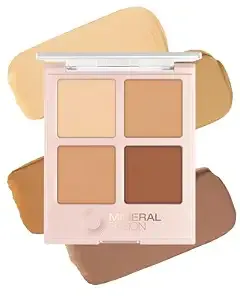 Mineral Fusion Makeup Cream Concealer Eye Palette Quad (Decadence)