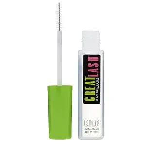 Maybelline Great Lash Clear Mascara, Conditioning Formula For Lashes And Eyebrows For A Natural Eye Makeup Look, 1 Count