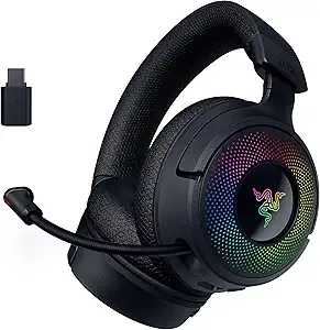 Razer Kraken v4 Wireless 2.4ghz, Bluetooth, Usb Gaming Headset, Black