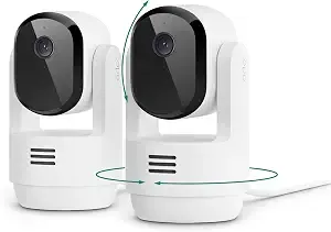 Arlo Essential Indoor Pan Tilt Zoom Security Camera 2k Wired - 2-Cam