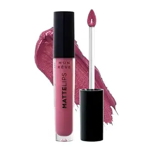 Mon RêVe Matte Lipstick, Long-Lasting Moisturizing, 07 Rosewood