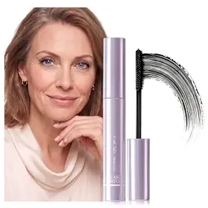 Tubing Mascara For Older Women 60 Plus, Lengthening Mascara Black
