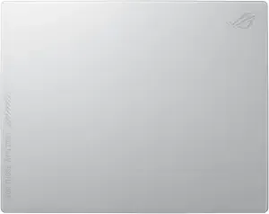 Asus Rog Moonstone Ace L Glass Gaming Mouse Pad – 19.7” X 15.7”, Ultra-Smooth Matte Tempered Glass For Quiet Ultrafast Glides, Impact/Scratch Resistant, Easy To Clean, Anti-Slip Silicone Base - White