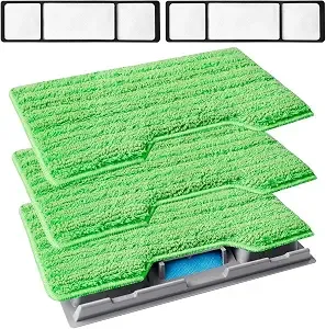Keepow Reusable Replacement Pads Compatible With Shark Vac Mop Pads vm252