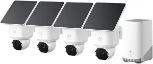 Eufy Security Solocam e42, 4-Cam Kit, 4k Solar Security Camera