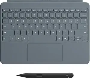 Microsoft Surface Pro Keyboard And Slim Pen 2 Bundle For Surface Pro 12" Device, Alcantara Material, Ocean