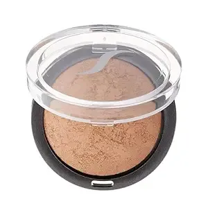 Sorme Cosmetics Baked Bronzer In Warmth (0.2oz) - With Skin-Revitalizing Vitamin E And Botanical Extracts - Versatile Wet/Dry Powder Bronzer With Shimmer Finish - For Dewy And Sun-Kissed Skin