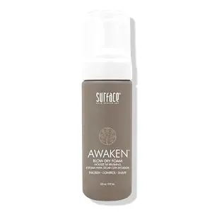 Surface Hair Awaken Thickening Blow Dry Foam, Protect, Strengthen Fine & Fragile Hair, 5 Fl. Oz.