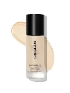 Sheglam Full Coverage Foundation Makeup Long Lasting Waterproof Matte Dewy Liquid Foundation - Porcelain