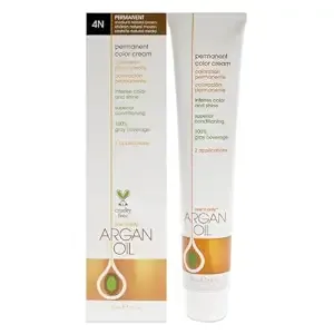 One 'N Only Permanent Hair Color & Dye, 4n Medium Natural Brown, 3 Oz