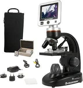 Celestron Lcd Digital Microscope Ii – 3.5" Rotating Lcd Touchscreen