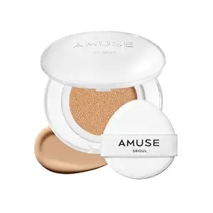 Amuse Seoul Ceramic Skin Perfector Cushion Foundation (3.5 Sand)