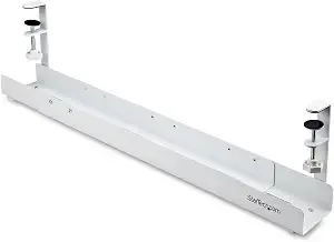 Startech Under Desk Cable Management Tray, White (Calw-Desk-Cable-Tray)