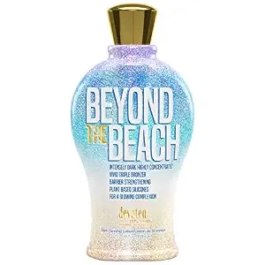 Devoted Creations Beyond The Beach - Intensely Dark Highly Concentrated Vivid Bronzer Barrier Strengthening Plant Based Silicones Boosts Cellular Energy & Luminosity - 12.25 Oz.
