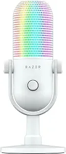 Razer Seiren v3 Chroma Rgb, Stream & Game Reactive, Usb Microphone, White